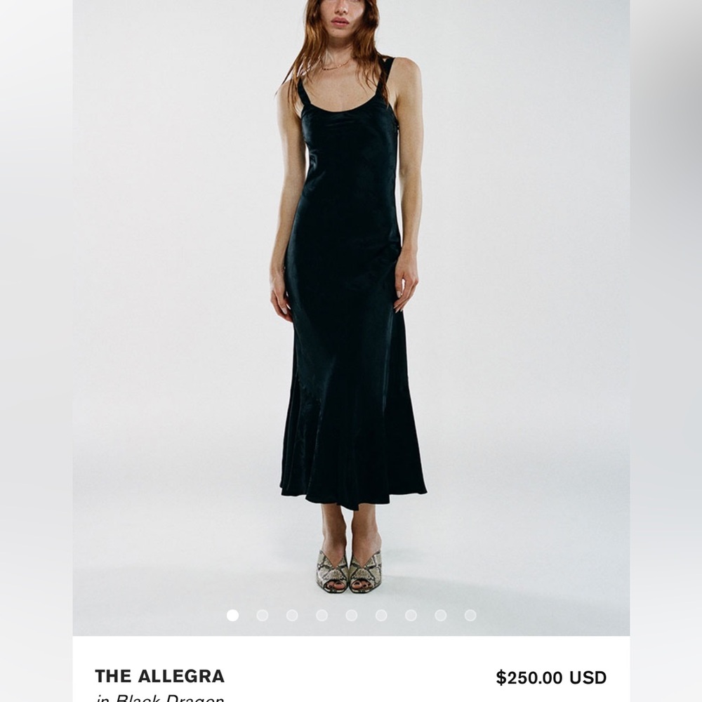 RÉALISATION PAR 100% SILK ALLEGRA DRESS XS